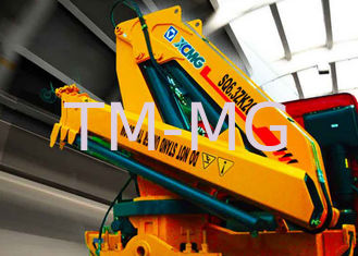 Durable Hydraulic Knuckle Boom Truck Mounted Crane With 13m Max Reach