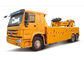 Durable Hydraulic Highway / Road Accident Wrecker Tow Truck With Crane Arm