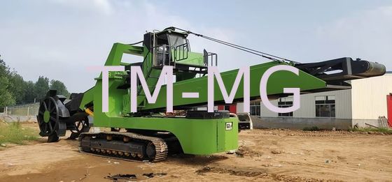 کیفیت  534kw Material Handling Machine full Hydraulic Mining Bucket Wheel Excavator  For Mining Coal Loading Unloading کارخانه