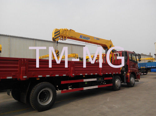 کیفیت  Hydraulic Telescopic Truck With Crane 16.5 Meters Lifting Height کارخانه
